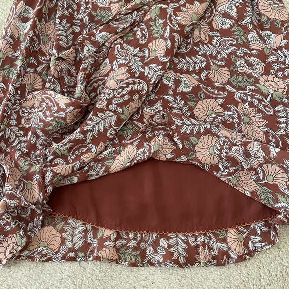 New ANTHROPOLOGIE Multicolored Skirt, Sz XS - Picture 5 of 10